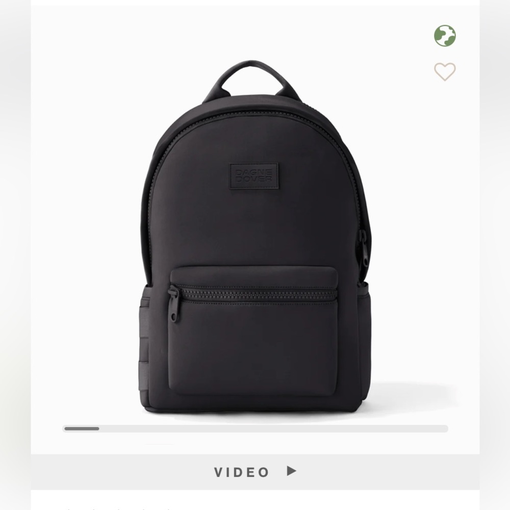 Dagne Dover Dakota Large Backpack Onyx (Black)